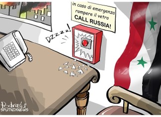 In caso di emergenza, chiama la Russia