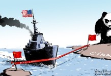 CINA : sale tensione Mar Cinese Meridionale per la presenza US