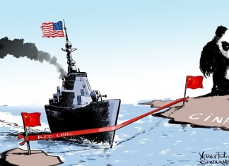 CINA : sale tensione Mar Cinese Meridionale per la presenza US