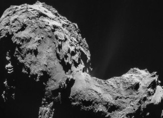 SORPRESA : Rosetta trovato ossigeno primordiale nella cometa 67P
