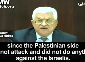 Se l’Unione Europea permette ad Abu Mazen di continuare con la sua pantomima