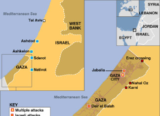 REPORT : ISRAELE / GAZA – A bordo di una jeep con tre arabi armati