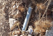 ISRAELE : ESCALATION CON BOMBE – Unità cinofile della polizia di frontiera individuano e neutralizzano una pipe bomb