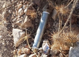 ISRAELE : ESCALATION CON BOMBE – Unità cinofile della polizia di frontiera individuano e neutralizzano una pipe bomb