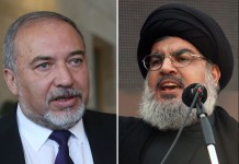 Capo Yisrael Beytenu dice che Israele dovrebbe prendere seriamente gli avvertimenti di Nasrallah