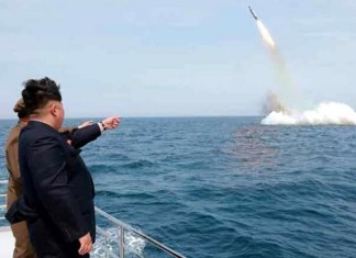 Corea del Nord : Fallisce lancio missili balistici dai sottomarini