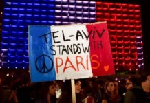 ISRAELE : Solidarietà alla Francia