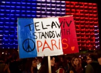 ISRAELE : Solidarietà alla Francia