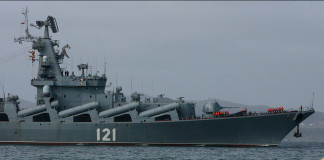 RUSSIA : Incrociatore Latakia pronto a difendere forze russe in Siria