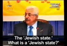ABU MAZEN : ISRAELE è Destinata a Scomparire