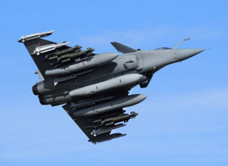 French Air Force Lancia Attacco Aereo Contro ISIL in Siria