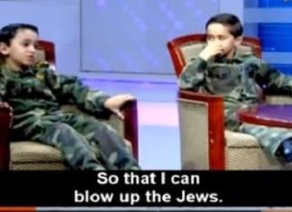 Palestinesi : Media – l’Odio è alimentato da bambini