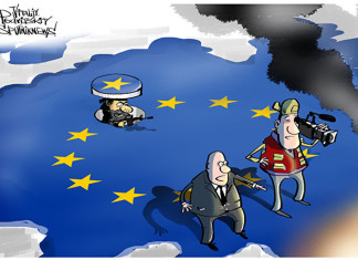 NATO e UE cucù : IO SONO Quì (ISIS ti osserva…)