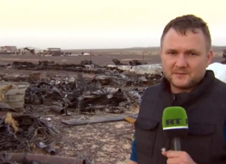 VIDEO ESCLUSIVO : Reportage dal Sinai sul luogo dello schianto del volo russo