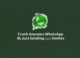 WhatsAPP : BUG – 4000 smile e crash