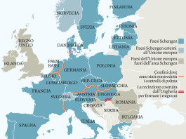Schengen : La possibilità di sospendere un accordo