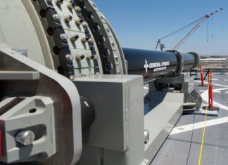 The US Navy is gearing to take its futuristic Railgun out of the lab