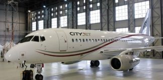Aereo italo-russo SSJ-100 venduto in Europa – alla faccia delle sanzioni