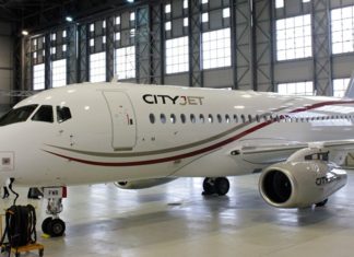 Aereo italo-russo SSJ-100 venduto in Europa – alla faccia delle sanzioni