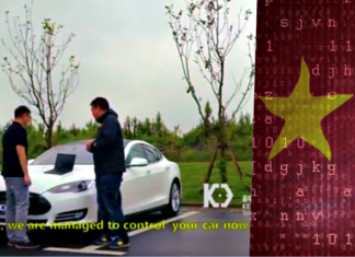 Chinese hackers taking control of Tesla’s brakes from 12 miles away