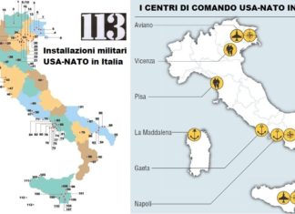 REPORT – ITALIA : Colonia militare USA – Sono più di 100 le basi NATO e US