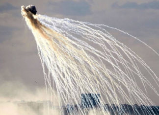 US troops use white phosphorus in Iraq