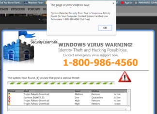 Microsoft Security Essentials Installer Leads to Support Scam Malware