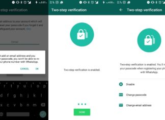 WhatsApp Adds 2-Step Verification Passcod