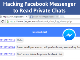 Simple Bug allows Hackers to Read all your Private Facebook Messenger Chats