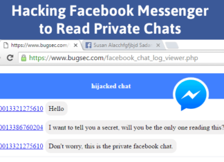 Simple Bug allows Hackers to Read all your Private Facebook Messenger Chats