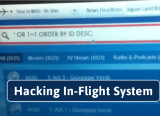 Hacker Demonstrates How Easy In-flight Entertainment System Can Be Hacked