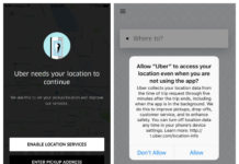 Uber Now Tracks Your Location Even After Your Ride