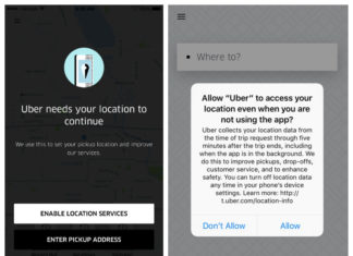 Uber Now Tracks Your Location Even After Your Ride