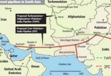 US : New Strategy – desire to attach Central Asia to South Asia and Europe via Afghanistan