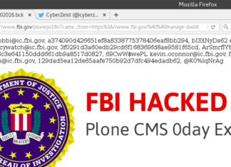 FBI Hacked : Again! Hacker Leaks Data After Agency Failed to Patch Its Site