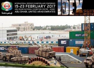 IDEX 2017 : Military Expo kicked off today in Abu Dhabi with an impressive show of domestic and international weapon systems