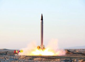 Iran Confirms Missile Launch