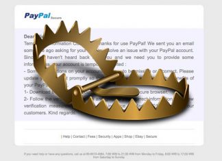 PayPal Users Hit with Account Limited Phishing Scam