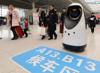 First Security Robots to Patrol China’s Rail Station