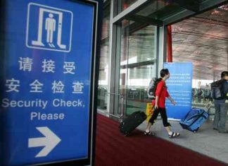 CHINA : New security measure in which foreigners will be fingerprinted upon arrival