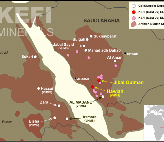 Saudi Arabia owns 6 percent of uranium reserves in the world