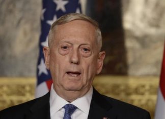 US Defense Secretary Mattis says Iran continues to sponsor terrorism