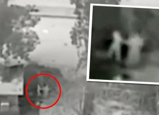 Drone Video Shows ISIS Using Human Shield