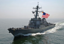 US Navy fires warning flare at Iran vessel in Arabian Gulf