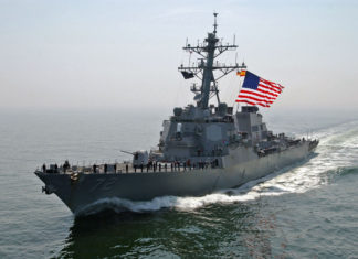 US Navy fires warning flare at Iran vessel in Arabian Gulf