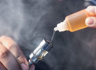 Liquid nicotine for electronic cigarettes is toxic for kids