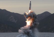 North Korea fires ballistic missile into Sea of Japan ahead of Trump-Xi meeting