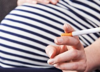 Nicotine exposure during and after pregnancy can cause hearing problems in children