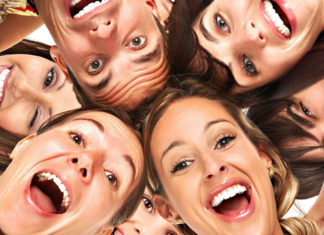 Laughter releases endorphins in the human brain