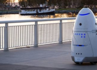 Security Robot Found Drowned in An Indoor Fountain